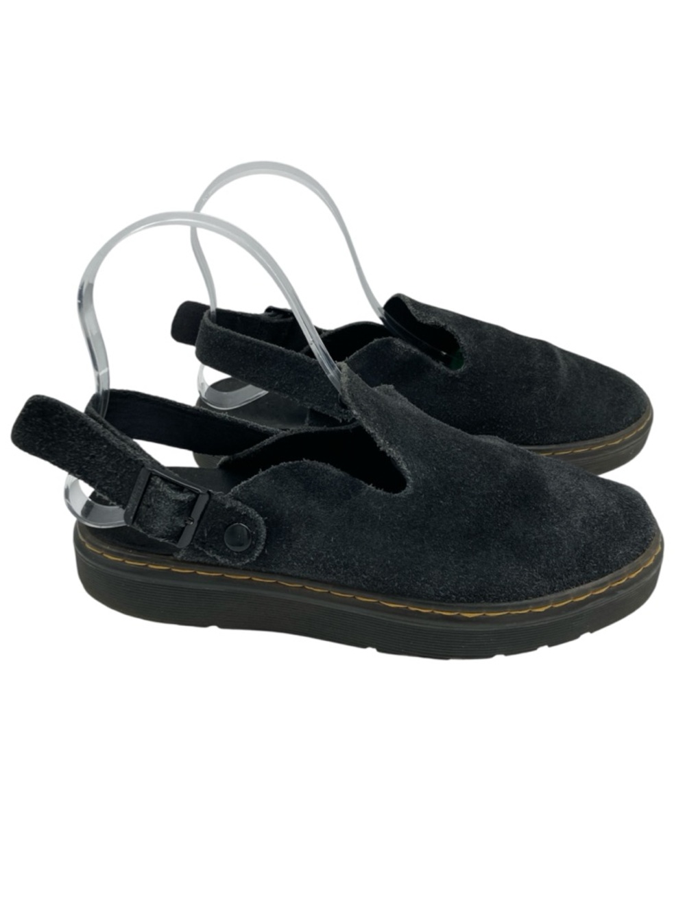 Dr Martens Carlson Suede Slip On Clogs